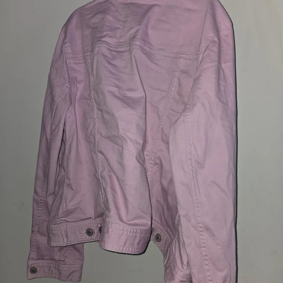 Talbots Light Lilac Pink Jean Jacket - Picture 8 of 9